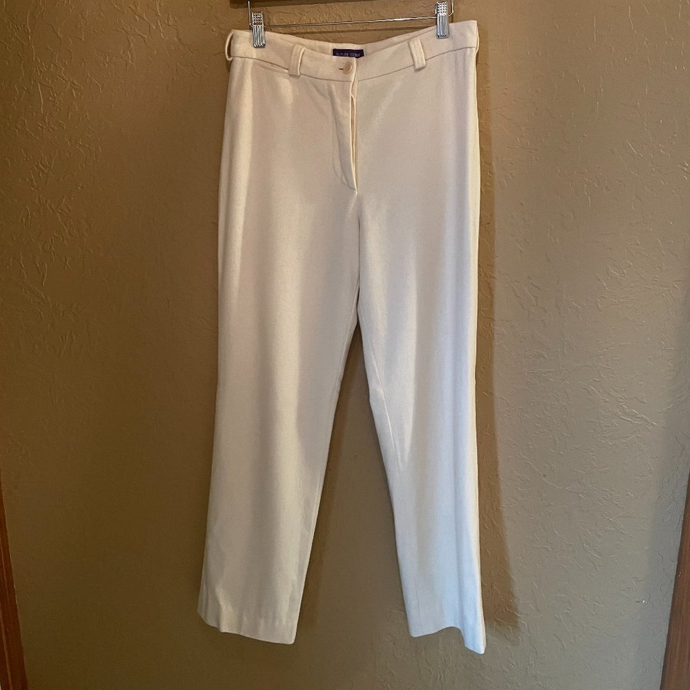 FUTURE OZBEK Wool Straight Leg Pants